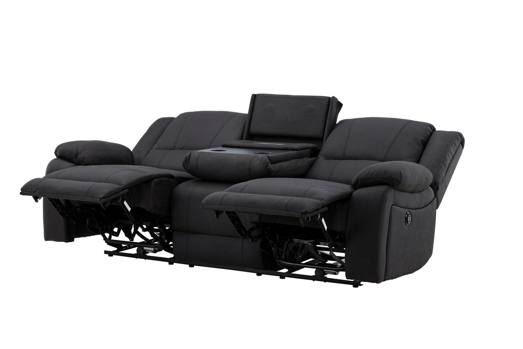 Venture Home Singapore Recliner Sofa  -  / Black