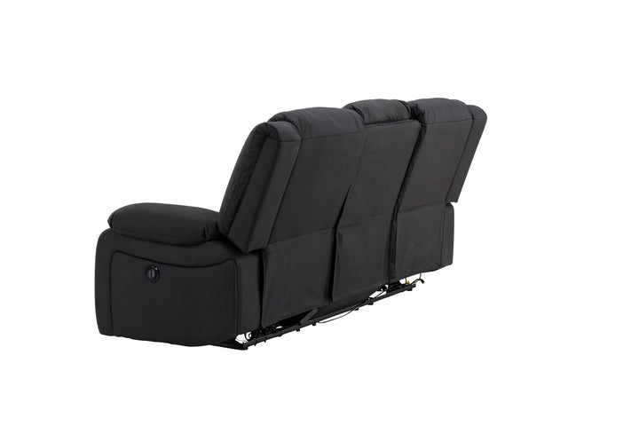 Venture Home Singapore Recliner Sofa  -  / Black