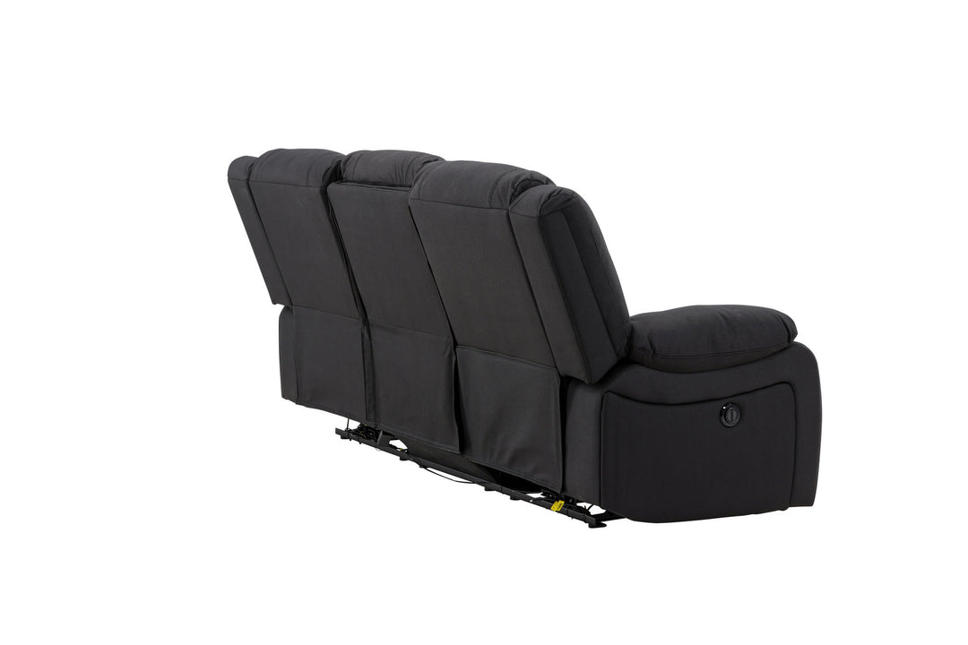 Venture Home Singapore Recliner Sofa  -  / Black