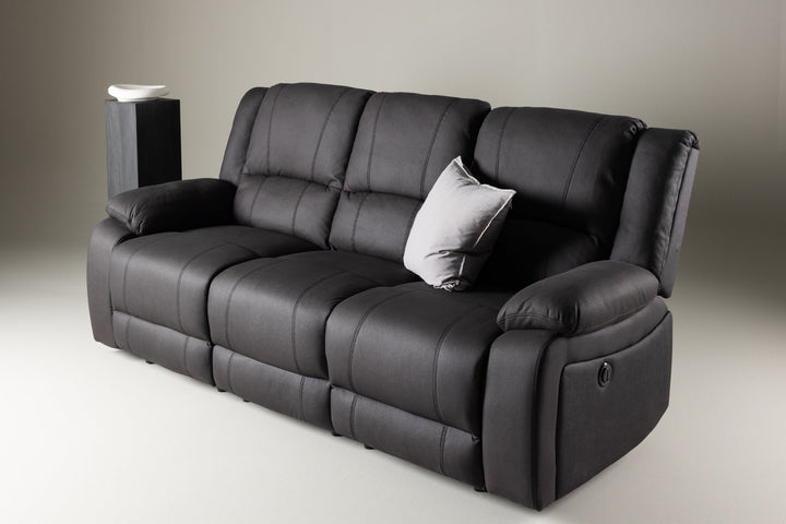 Venture Home Singapore Recliner Sofa  -  / Black