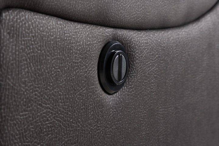 Venture Home Singapore Recliner Sofa  -  / Black