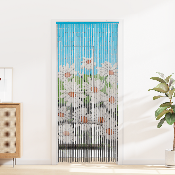 Insekt Dør Gardin flerfarvet 200 x 90 cm Bambus