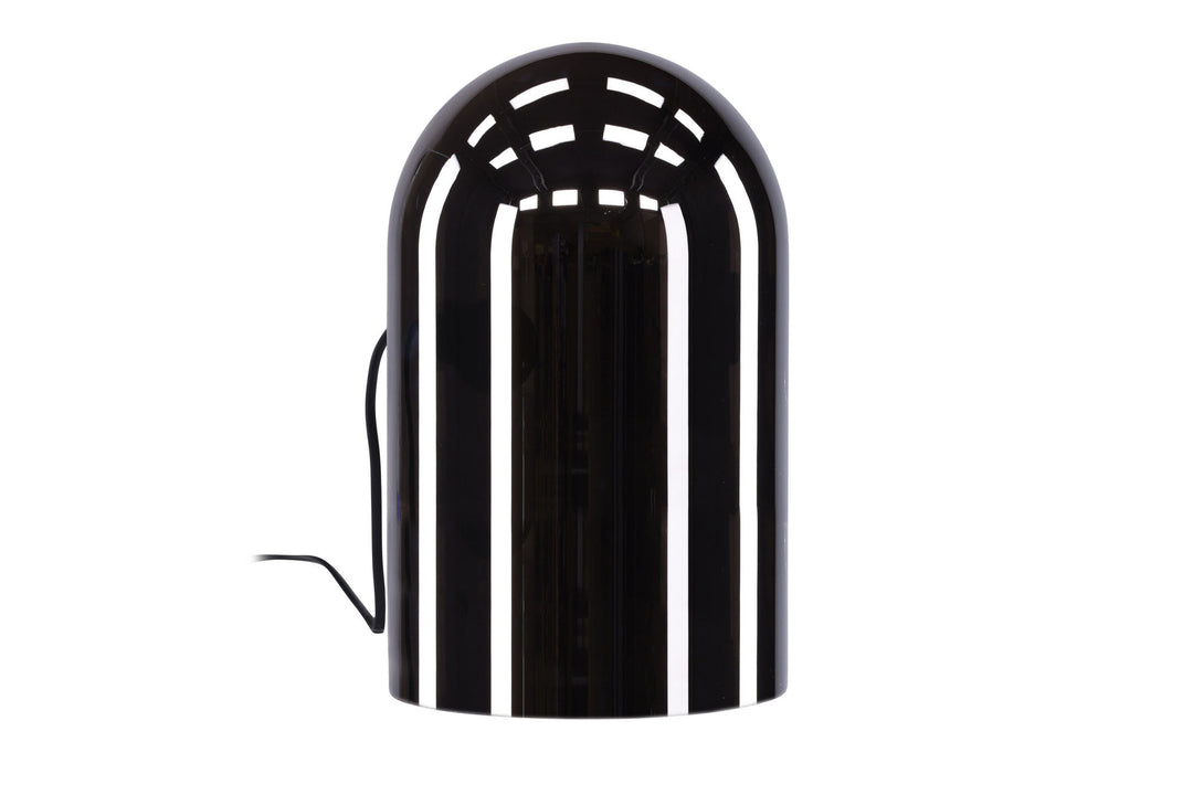 Venture Home Quentin Table Lamp - Glass / Smoked glass