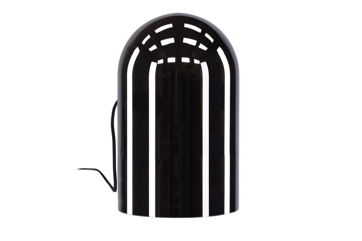 Venture Home Quentin Table Lamp - Glass / Smoked glass