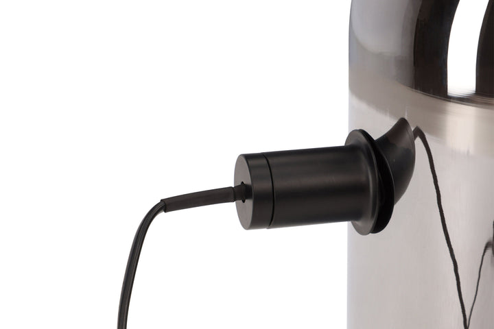 Venture Home Quentin Table Lamp - Glass / Smoked glass