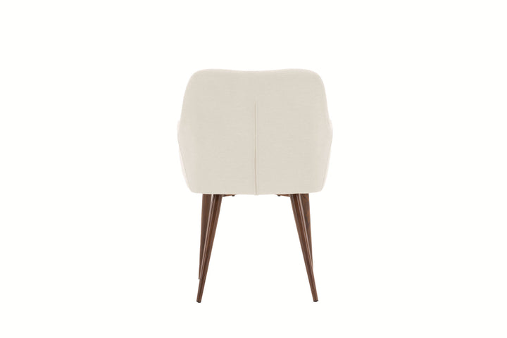 Venture Home Tomorrow Dining Chair 2-pack - Mocca  / Beige Linen