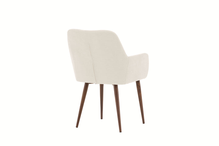 Venture Home Tomorrow Dining Chair 2-pack - Mocca  / Beige Linen