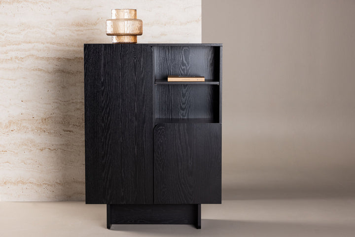Vind Tyresö Cabinet 80x110 cm - Black /