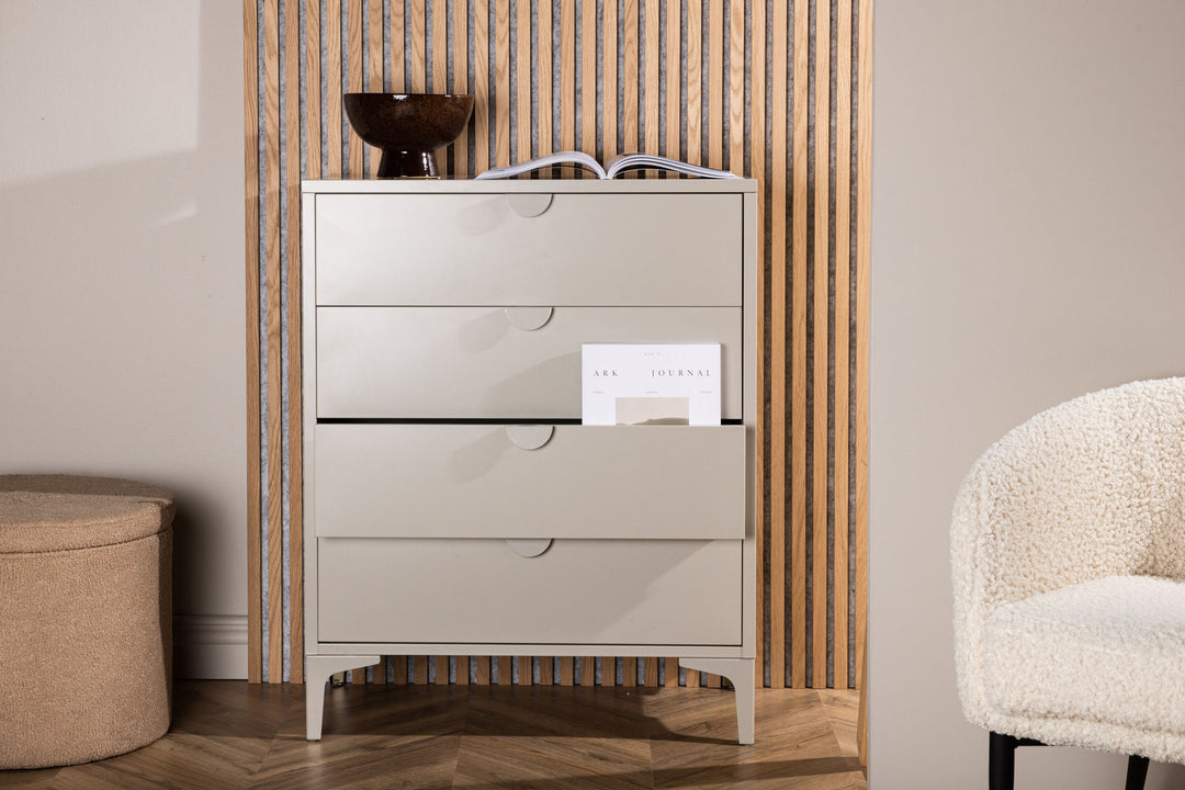 Venture Home Piring 4 Drawer - Beige / Beige