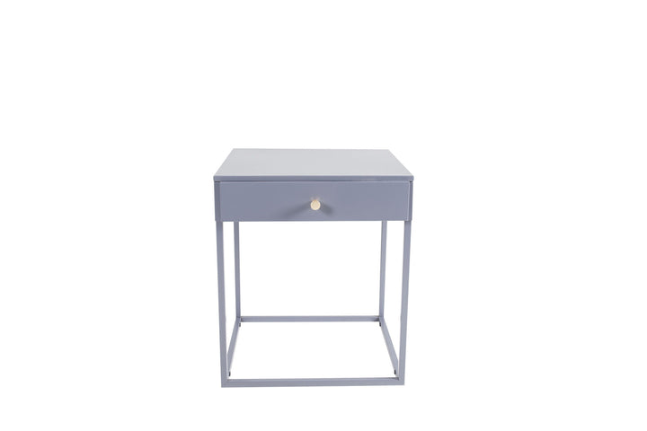 Venture Home Bakal - Bedside Table - Light Grey