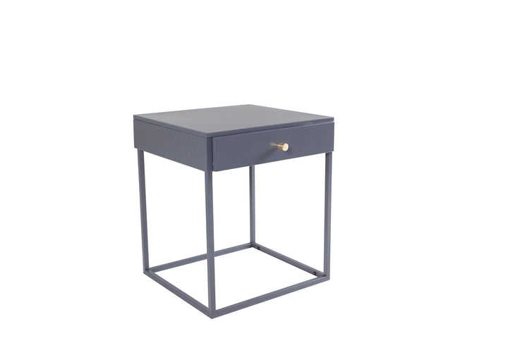 Venture Home Bakal - Bedside Table - Light Grey