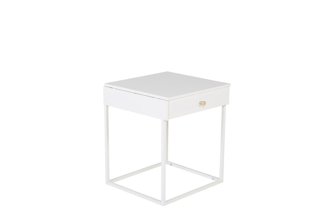 Venture Home Bakal - Bedside Table - White