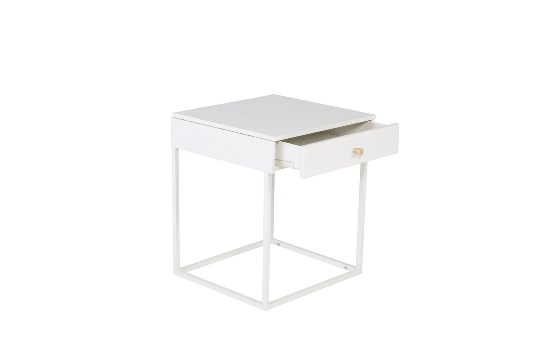 Venture Home Bakal - Bedside Table - White