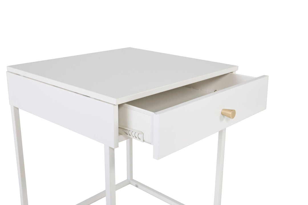 Venture Home Bakal - Bedside Table - White
