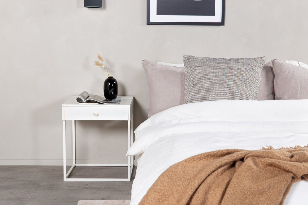 Venture Home Bakal - Bedside Table - White