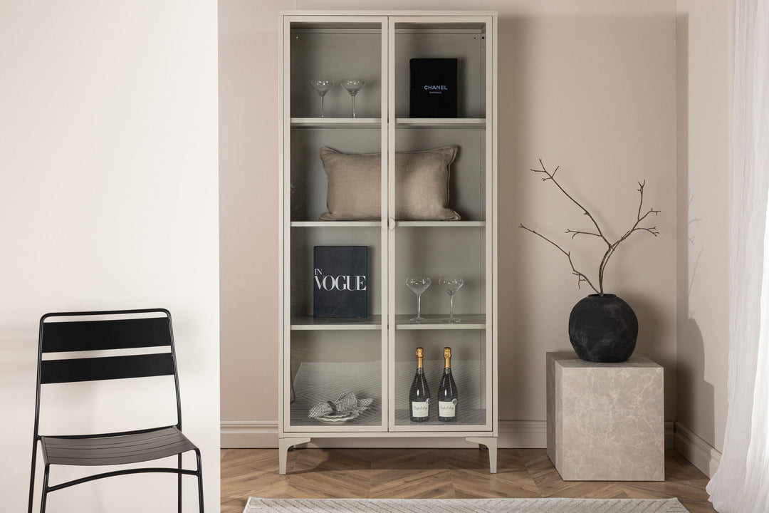 Venture Home Piring Cabinet - Beige / Beige