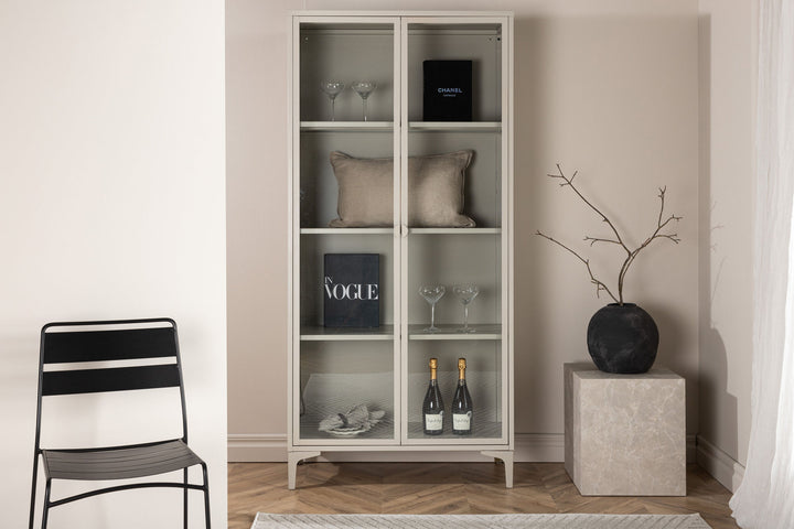Venture Home Piring Cabinet - Beige / Beige