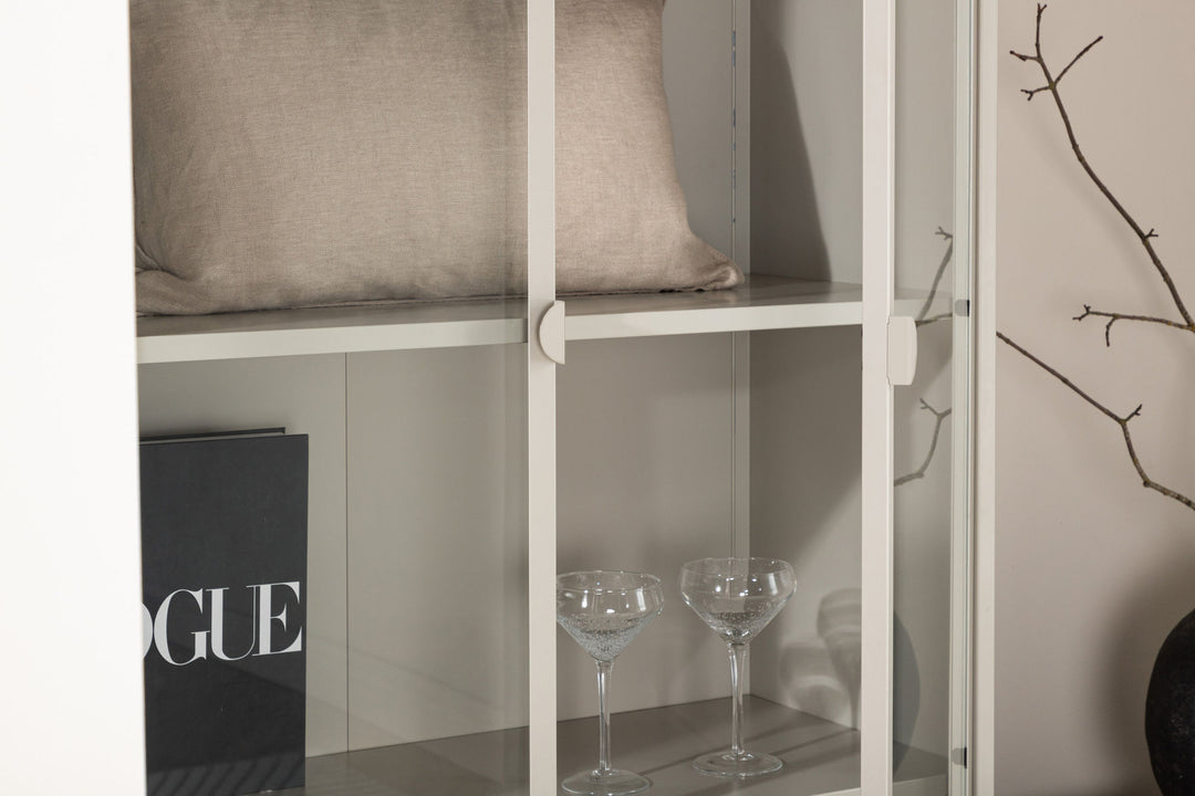 Venture Home Piring Cabinet - Beige / Beige