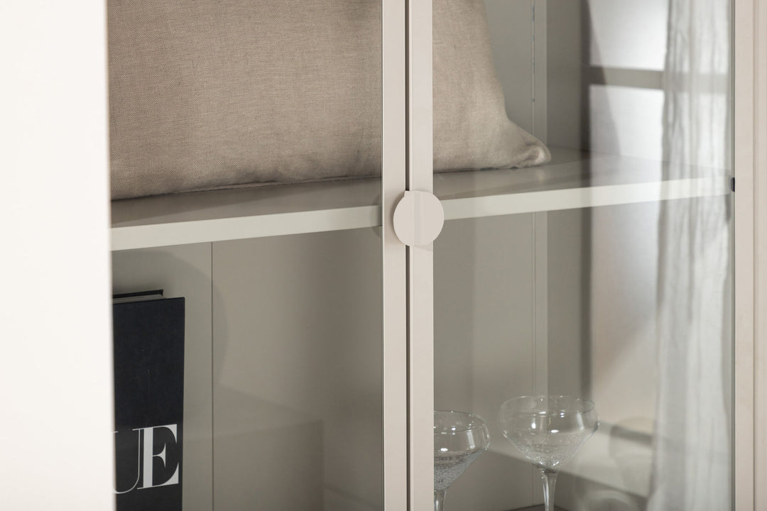 Venture Home Piring Cabinet - Beige / Beige