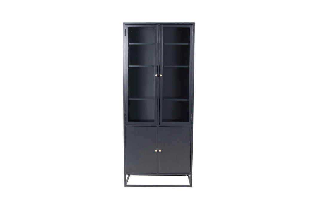 Venture Home Bakal - Covered Bookcase - Black