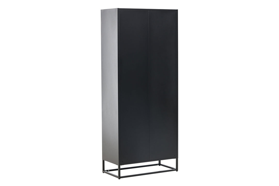 Venture Home Bakal - Covered Bookcase - Black