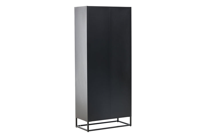 Venture Home Bakal - Covered Bookcase - Black