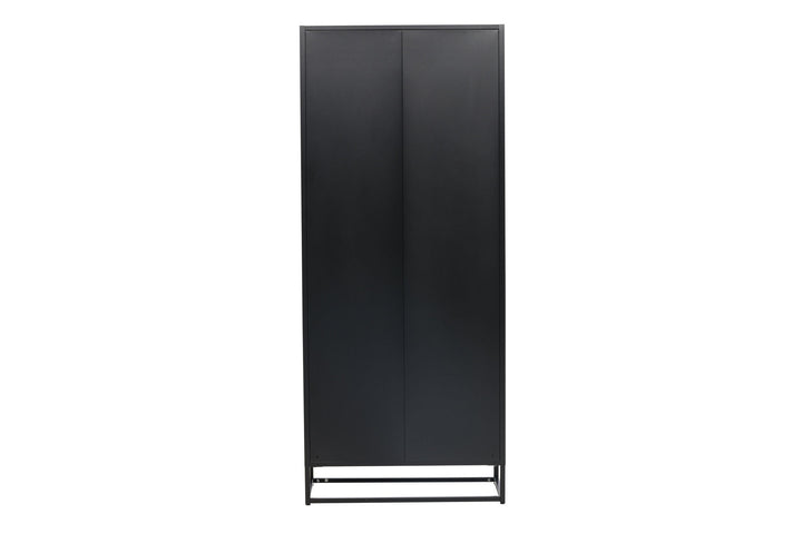 Venture Home Bakal - Covered Bookcase - Black