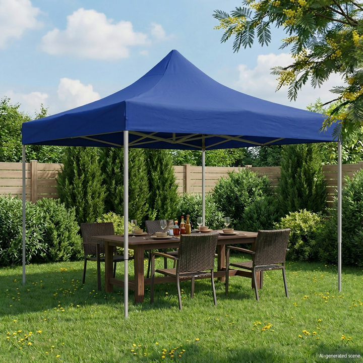 Party Tent Blå 291 x 291 x 315 cm Oxford stof