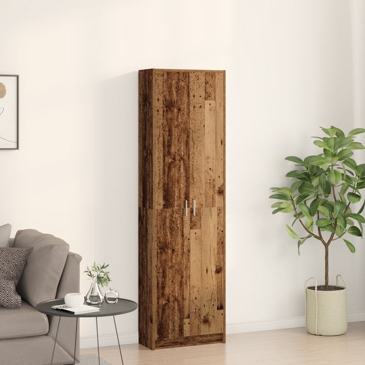 Garderobeskab Gammelt træ 55 x 25 x 189 cm Konstrueret træ