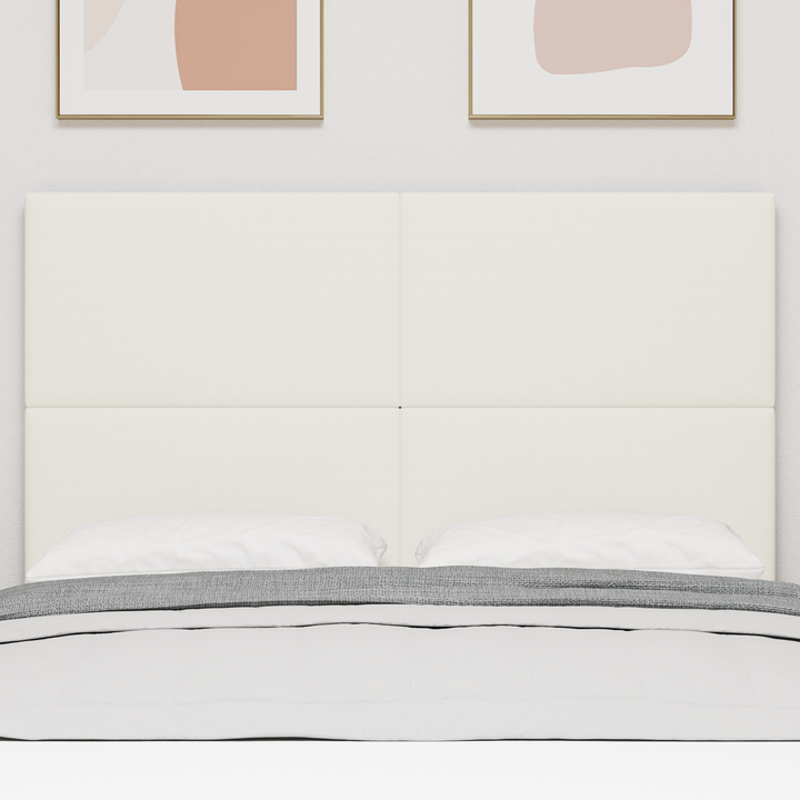 Hovedgærde Creme 144 cm Velourstof