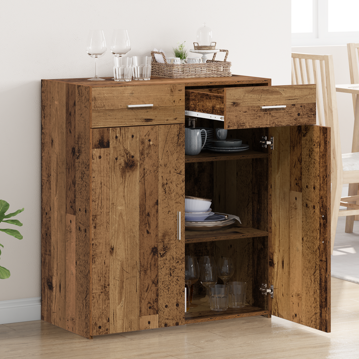 Opbevaringsskab Gammelt træ 80 x 42,5 x 93 cm