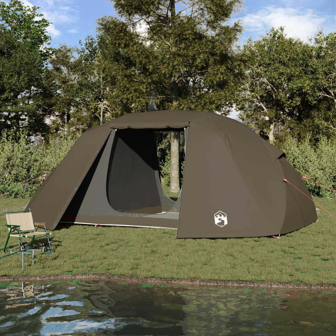 Fisketelt Brun 514 x 465 x 187 cm Polyester og Fiberglass