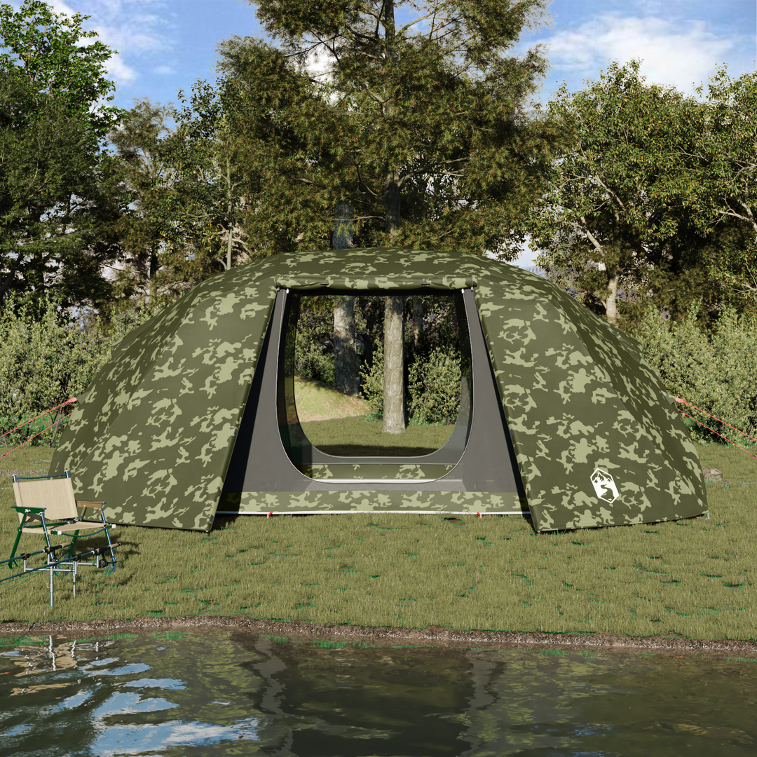 Fisketelt Camouflage 514 x 465 x 187 cm Polyester og Fiberglass