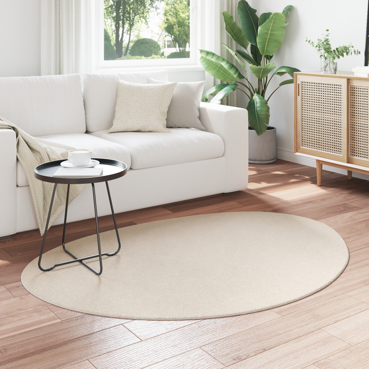 Områdetæpper HUARTE Beige 120 x 170 cm Polyester