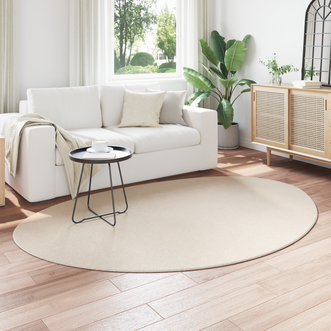 Områdetæpper HUARTE Beige 160 x 230 cm Polyester