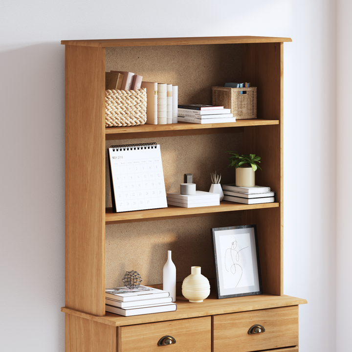 Skab ASKIM 91 x 30 x 104 cm Massivt fyrretræ