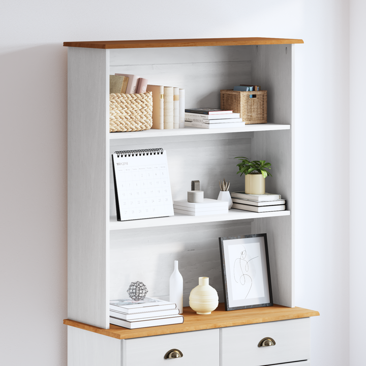 Skab ASKIM 91 x 30 x 104 cm Massivt fyrretræ