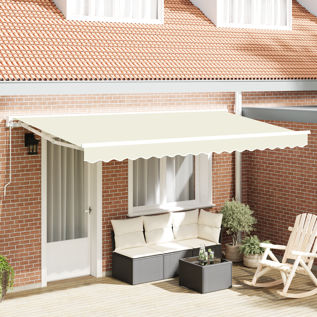 Reservedug til markise Creme 4 x 2 m Polyester