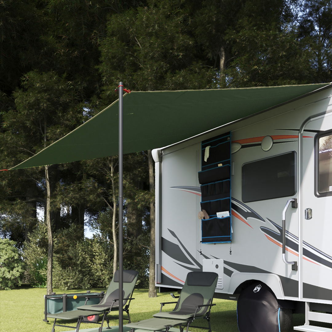 Vandafvisende Tarp personer 240 x 300 cm Vandtæt Grøn