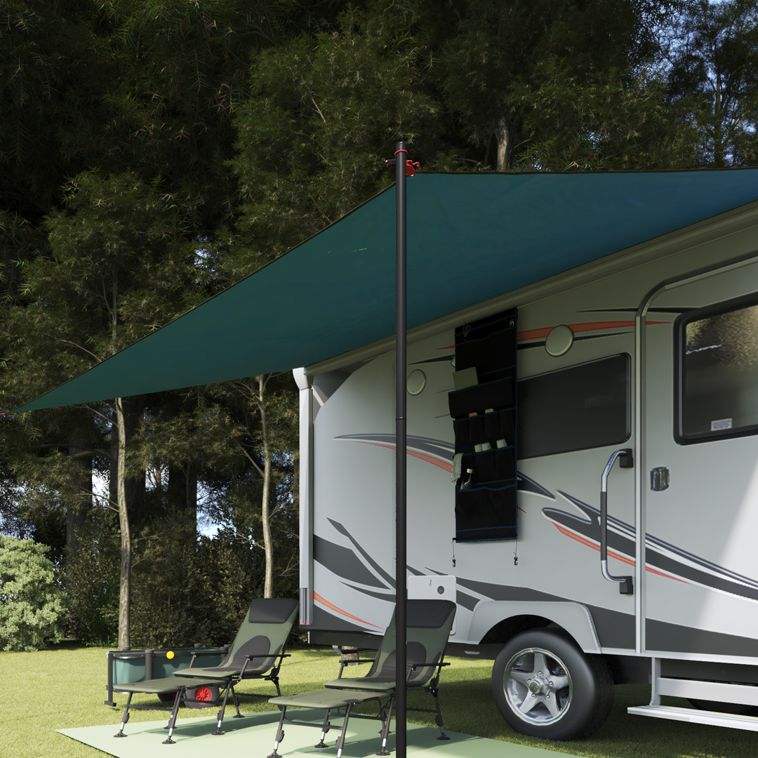 Vandafvisende Tarp personer 240 x 460 cm Vandtæt Blå