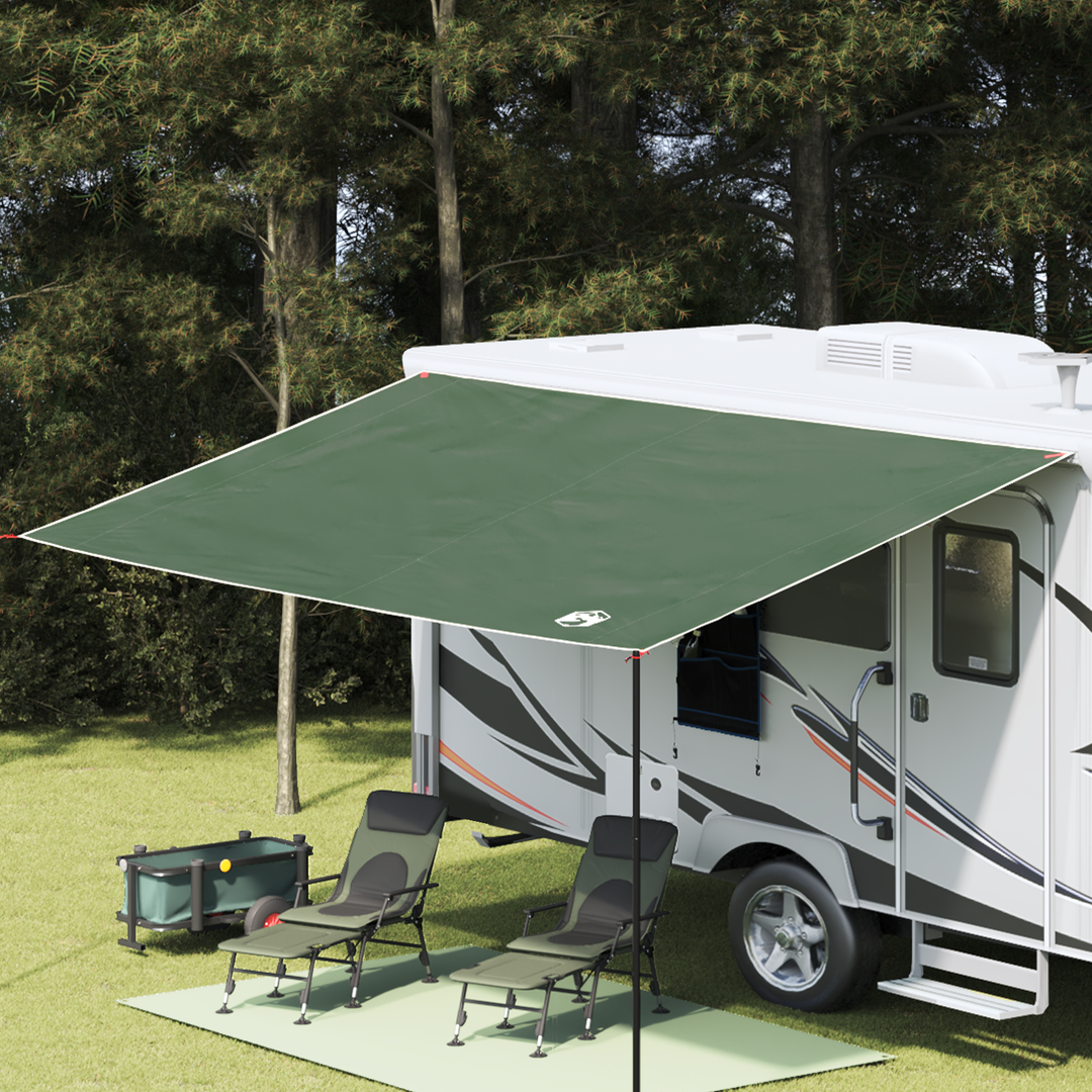 Vandafvisende Tarp personer 240 x 460 cm Vandtæt Grøn taft