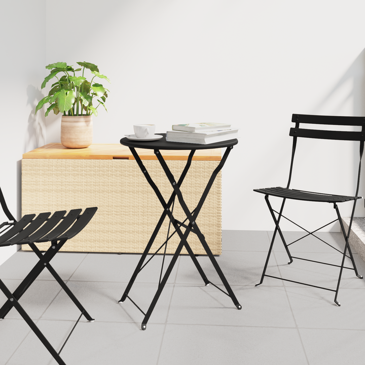 Bistrobord Antracit Ø 50 x 71 cm Pulverlakeret stål