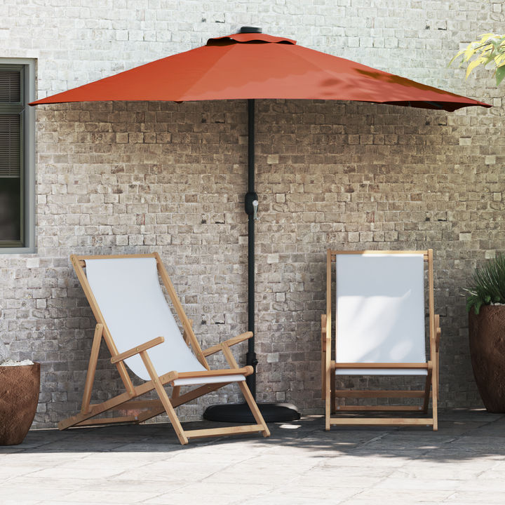 Havesol Terrakotta 294 x 150 x 224 cm Polyester og Stål
