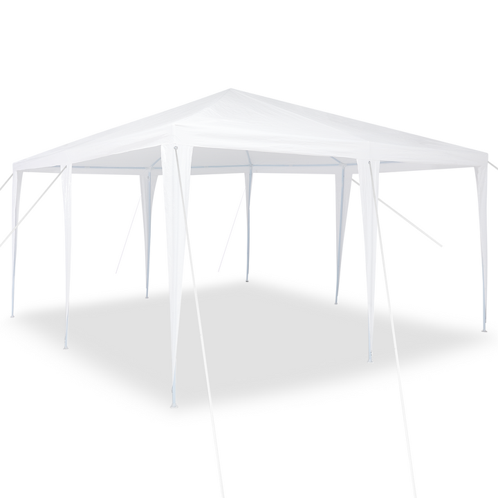 Party Tent Hvid 400 x 400 x 266 cm Polyethylen og stål