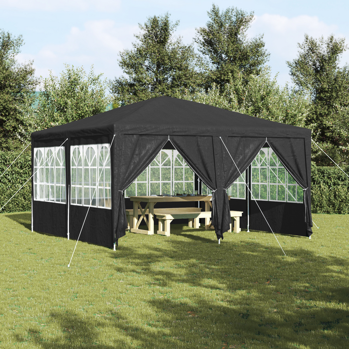 Party Tent Antracit 400 x 400 x 266 cm Polyethylen