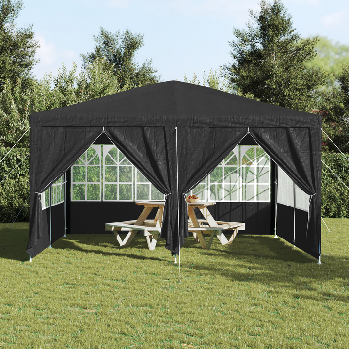 Party Tent Antracit 400 x 400 x 266 cm Polyethylen