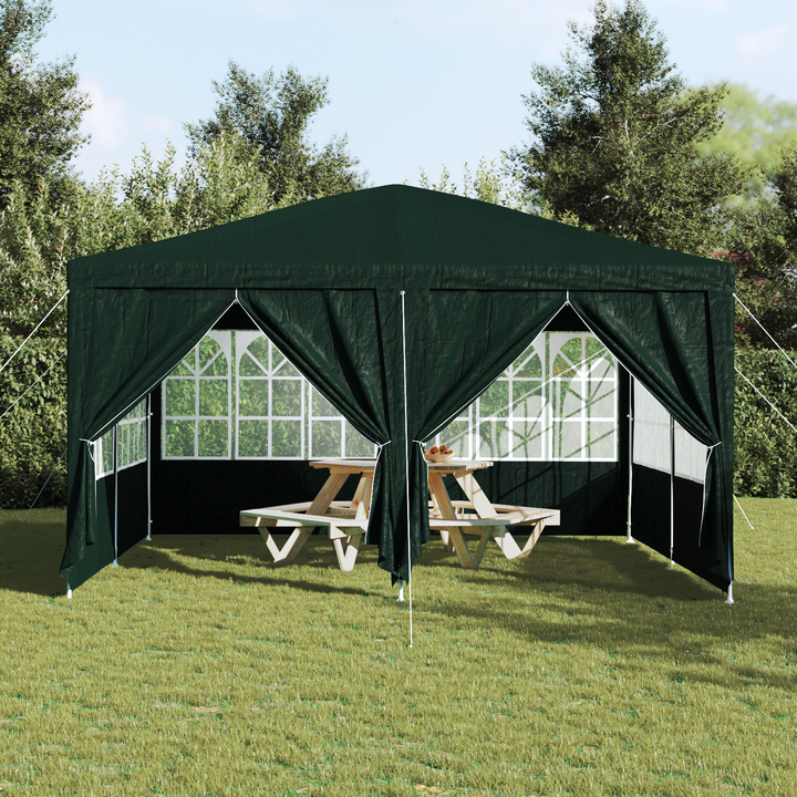 Party Tent Grøn 400 x 400 x 266 cm Polyethylen