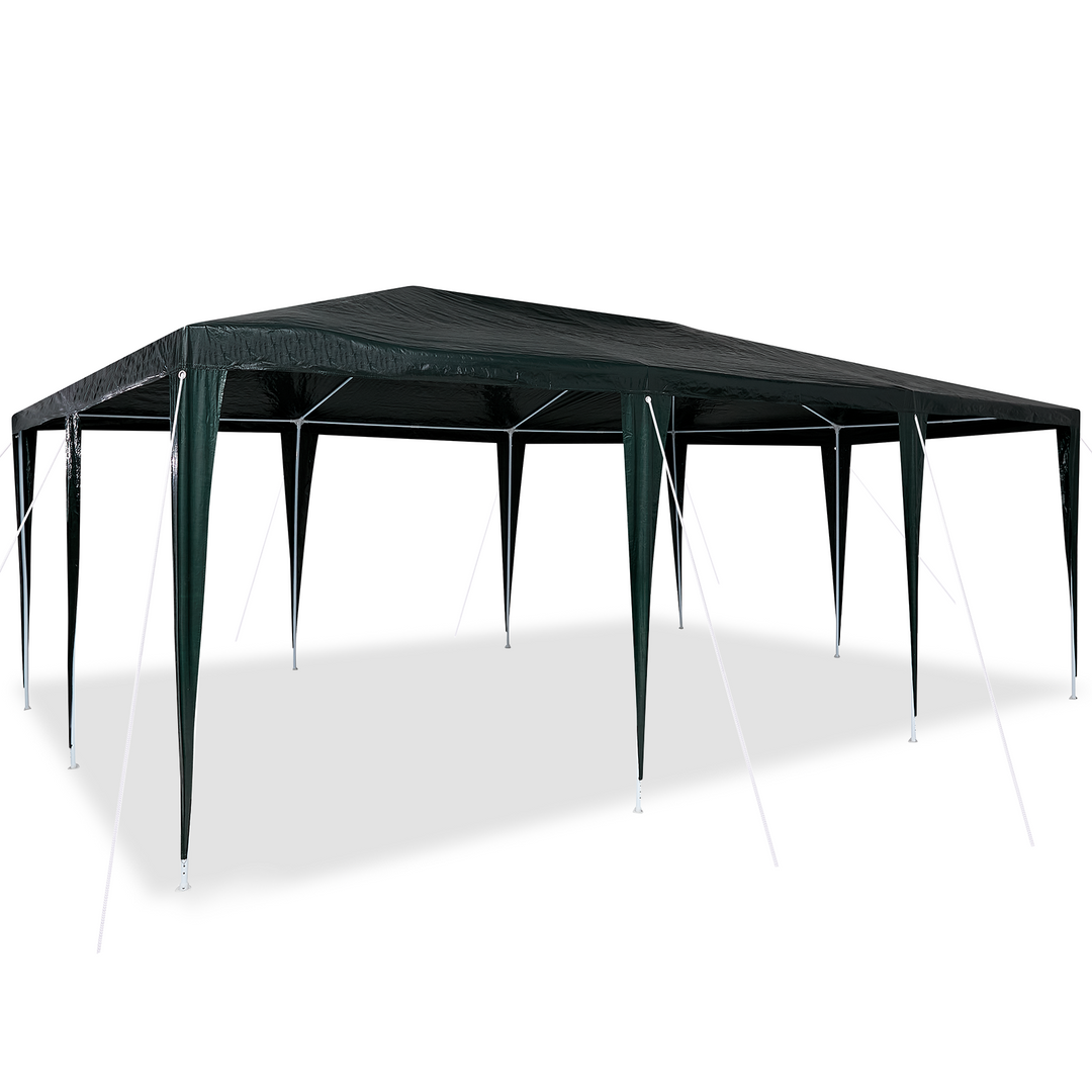 Party Tent Grøn 600 x 400 x 266 cm Polyethylen og stål
