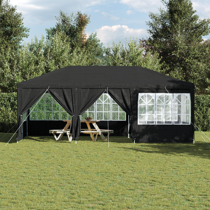 Party Tent Antracit 600 x 400 x 266 cm Polyethylen