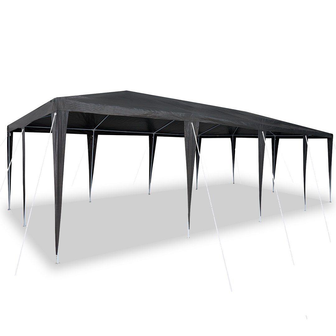 Party Tent Antracit 800 x 400 x 266 cm Polyethylen og stål